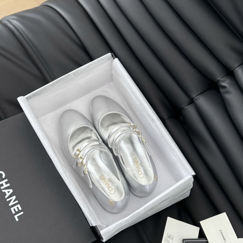 Ch*el flat shoes